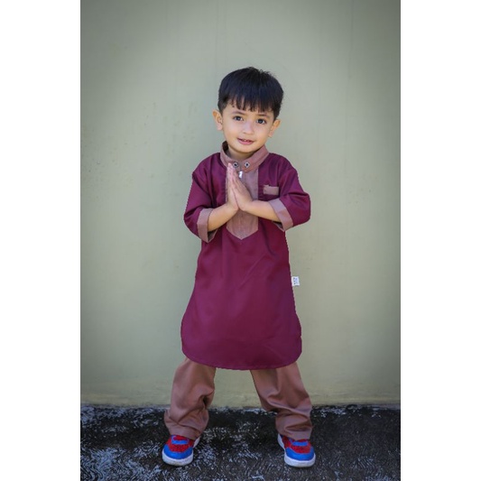 SETELAN BAJU KOKO ANAK LAKI MUSLIM TURKI USIA 1-10 TAHUN GAMIS ANAK COWOK Koko Turki