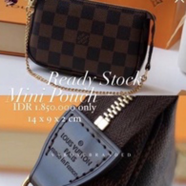 full payment ready stock mini pochette