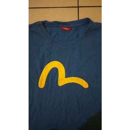 kaos evisu original second branded