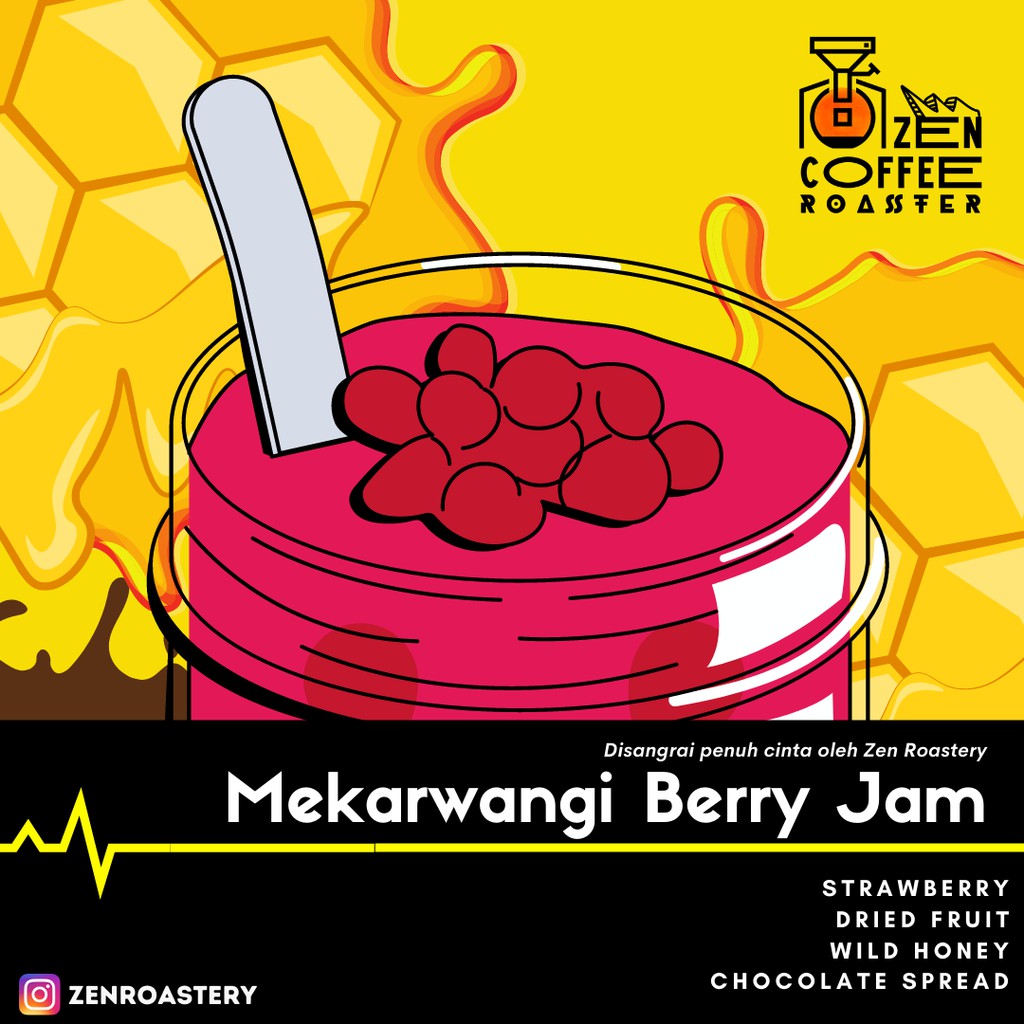 

Kopi Mekarwangi Berry Jam Zen Coffee Roaster