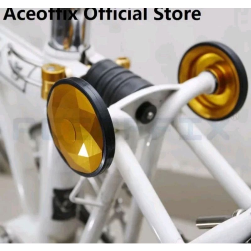 Aceoffix Easy Wheel Sepeda Lipat Gold