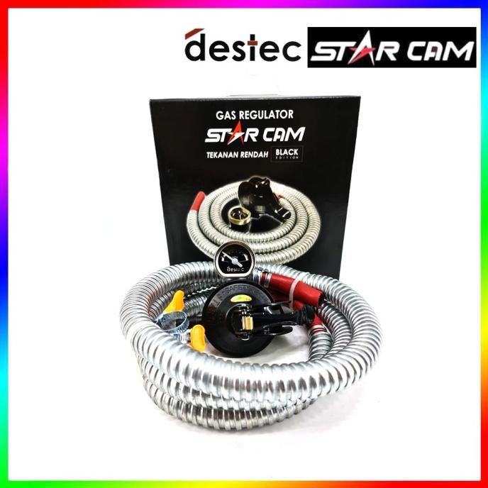 Regulator Gas LPG StarCam SC-23MSS Star Cam SC23MSS Meter dan Selang