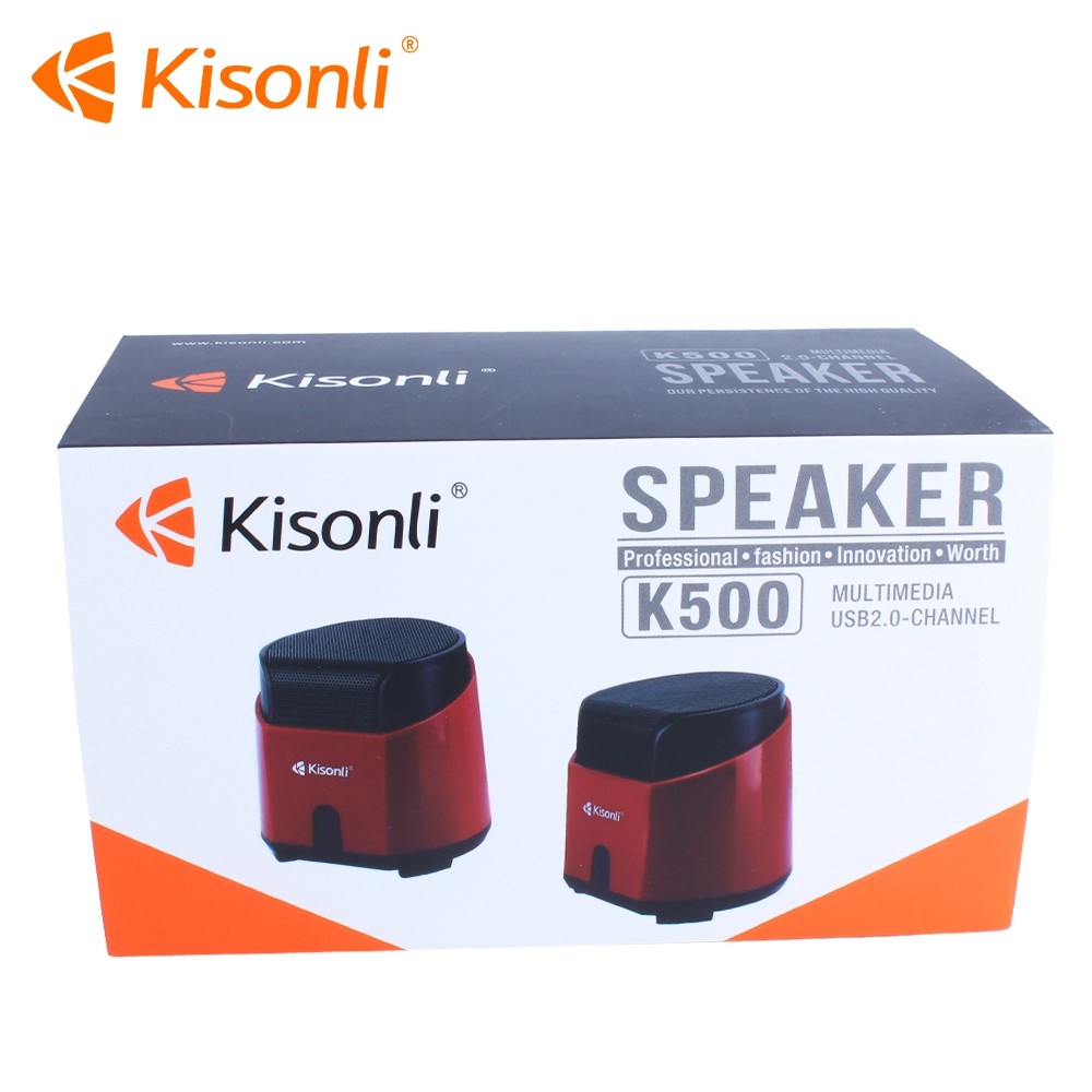 Speaker 2.0 Komputer / Laptop Kisonli K-500 With Volume Control