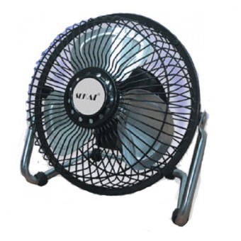 Sekai Desk Fan / Kipas Angin Meja HFN-650 6 Inch Baling-baling Aluminium Besi