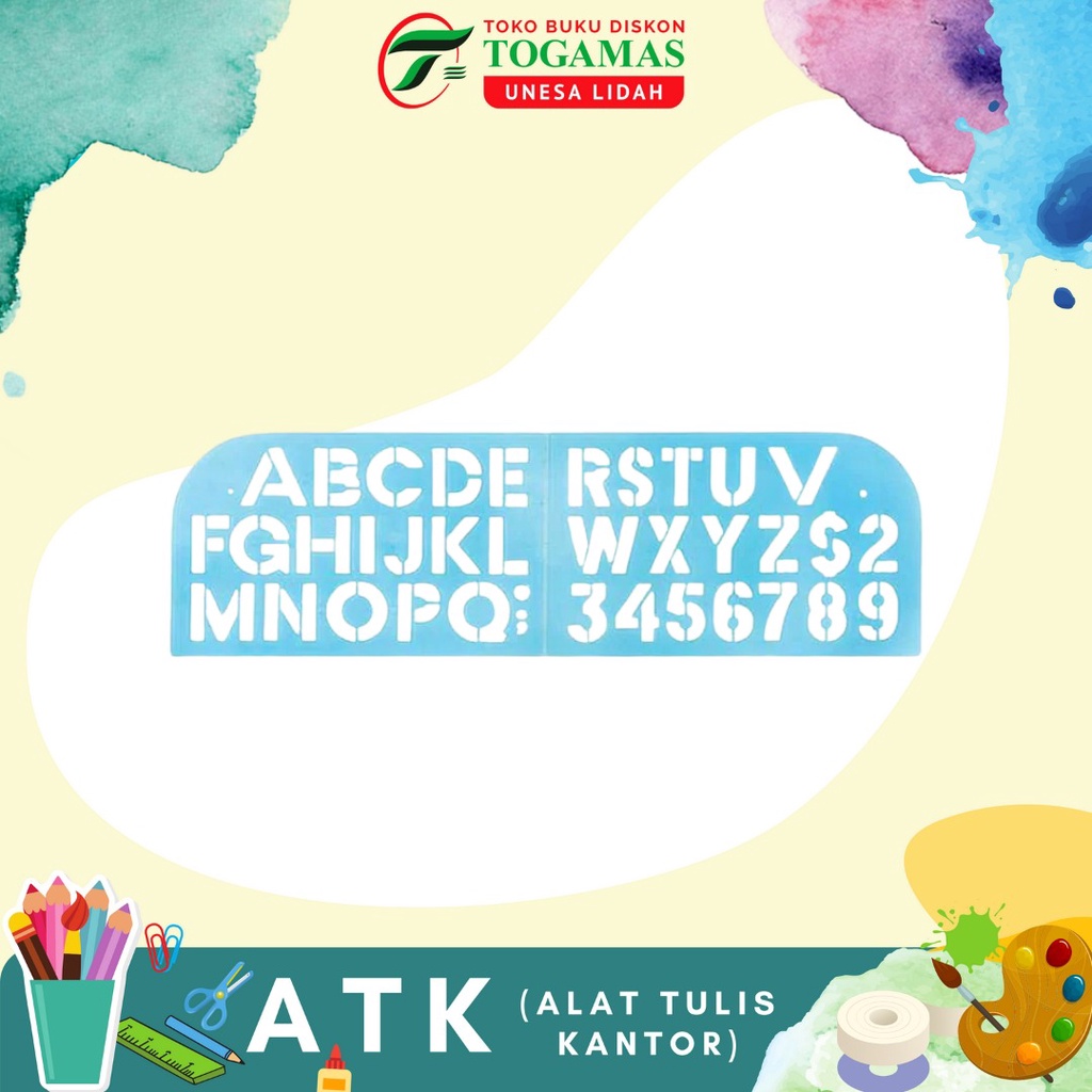 

PENGGARIS SABLON ABC NO.190 BUTTERFLY / READY STOCK