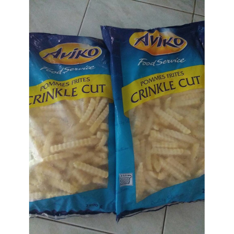 

Kentang Aviko Premium Crinkle Cut