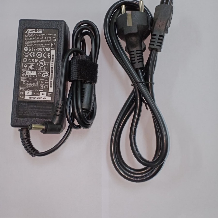 Adaptor Charger Asus X301A X301U X401A X401U X34F X34JC X37U bonus kabel power