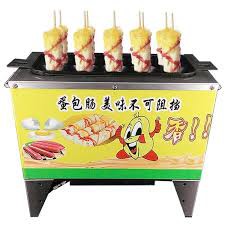 Mesin Sosis Telur Gas 10 lubang /Egg Roll Machine /Alat Sostel Gas