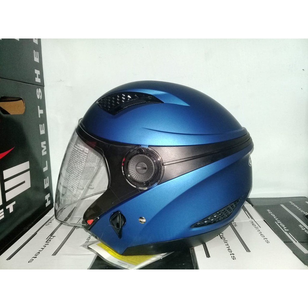 HELM ZEUS ZS-610 SOLID - MATT BLUE