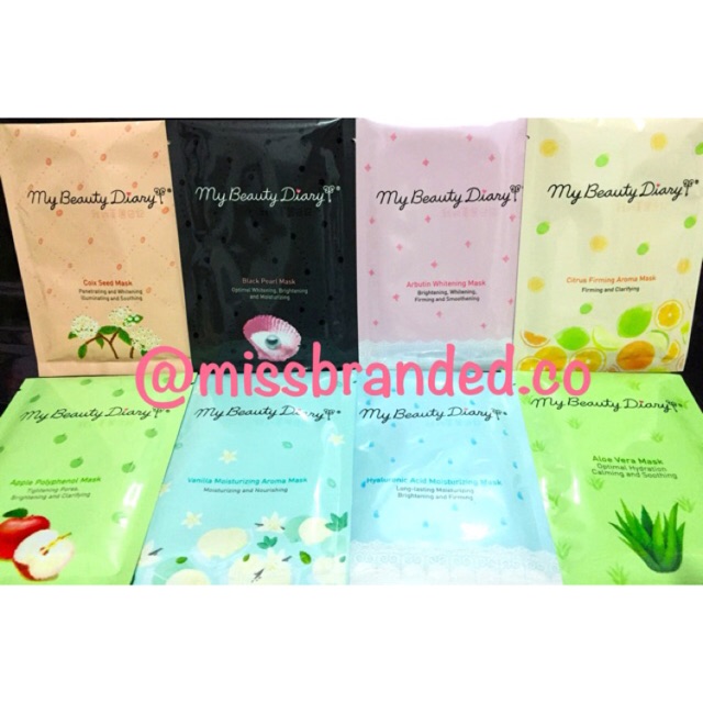 My Beauty Diary Mask Shopee Indonesia