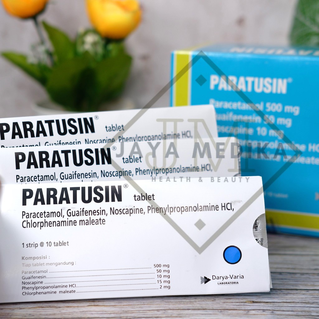 Paratusin 1 Strip Isi 10 Tablet