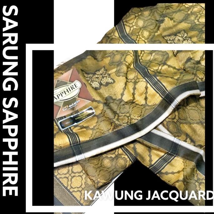 SARUNG TENUN SAPPHIRE KAWUNG JACQUARD [SKJ] SUPER ORIGINAL 100 % FGFD41654E