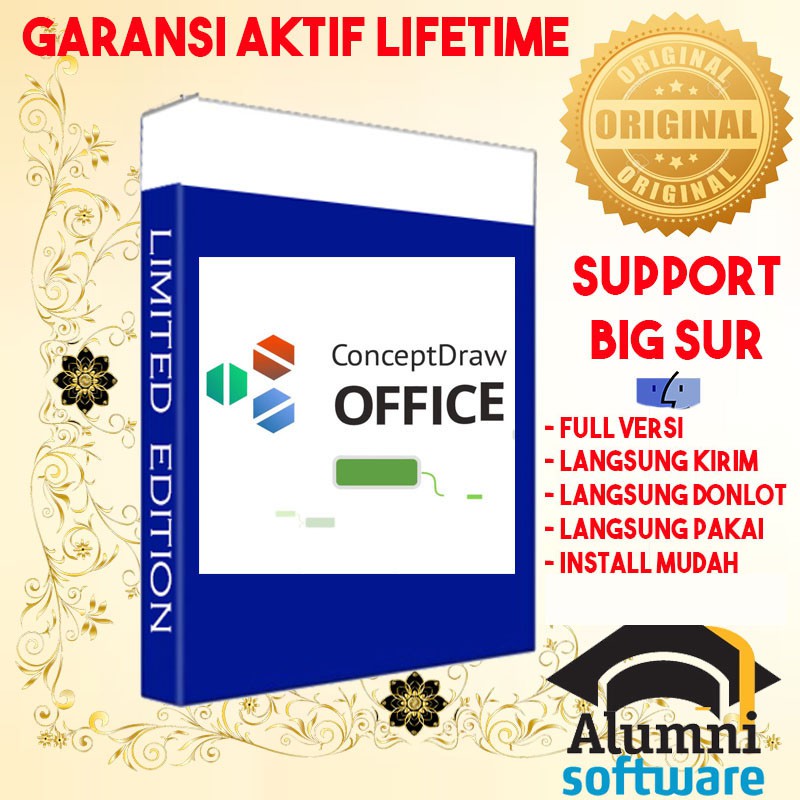 [FULL VERSION] ConceptDraw Office 7 Mac BIG SUR - GARANSI AKTIVASI