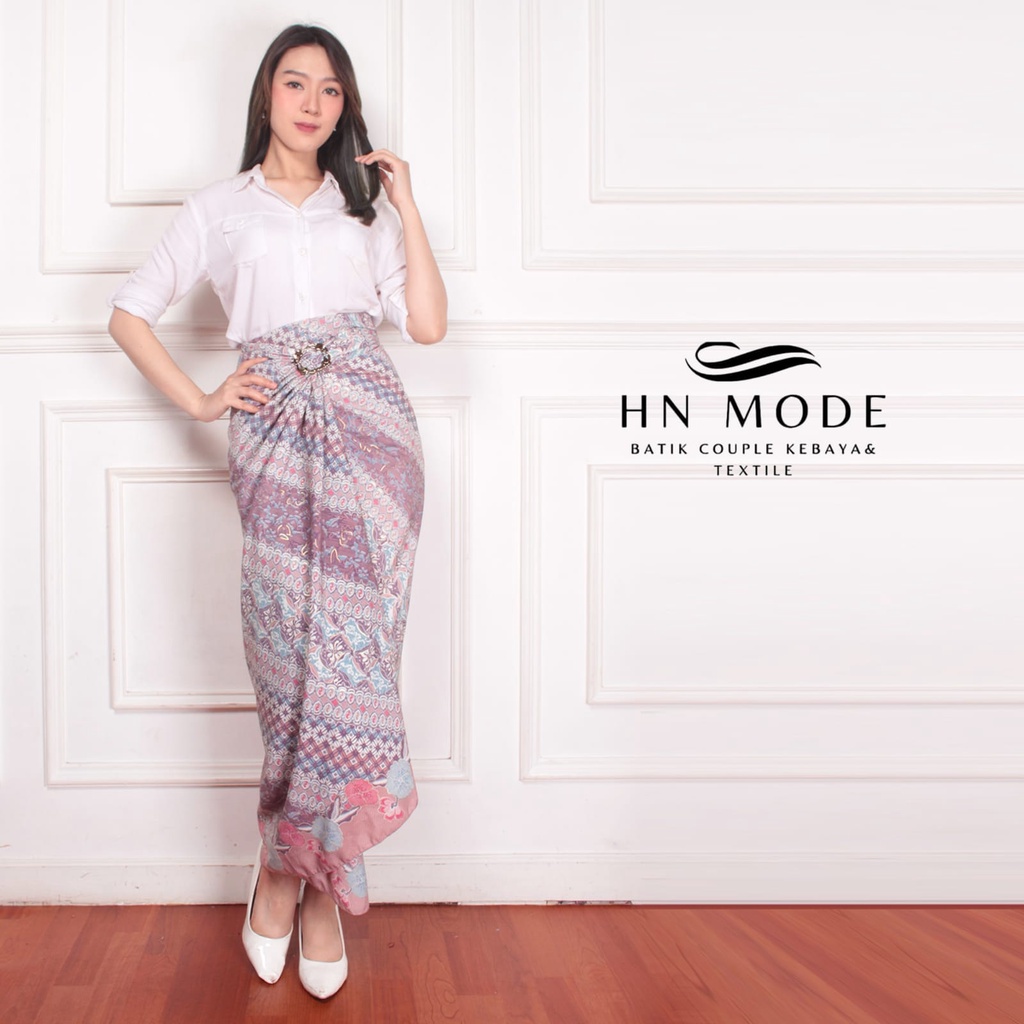 HN MODE - Rok lilit batik modern motif terbaru / kain batik terbaru / rok kondangan