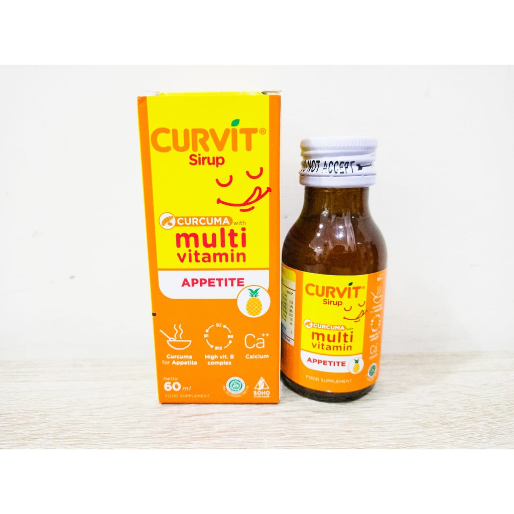 CURVIT SIRUP 60 ML DAN 120 ML