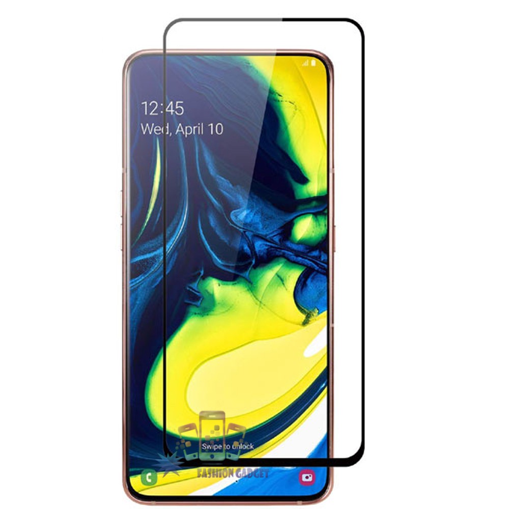 Tempered Glass Oppo Reno 6,4 Full Black / Pelindung Layar HP Oppo Reno 6,4 / Anti Gores Kaca - HITAM