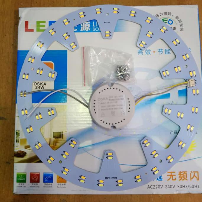 Diskon Tl Ring Bulat Led 24 Watt 3 Warna Cahaya Terbaru