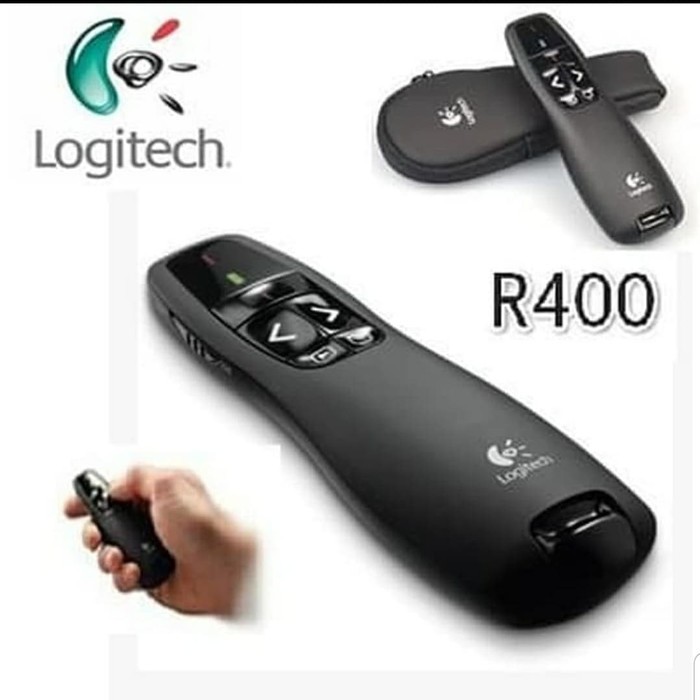 LASER POINTER PRESENTER LOGITECH R400