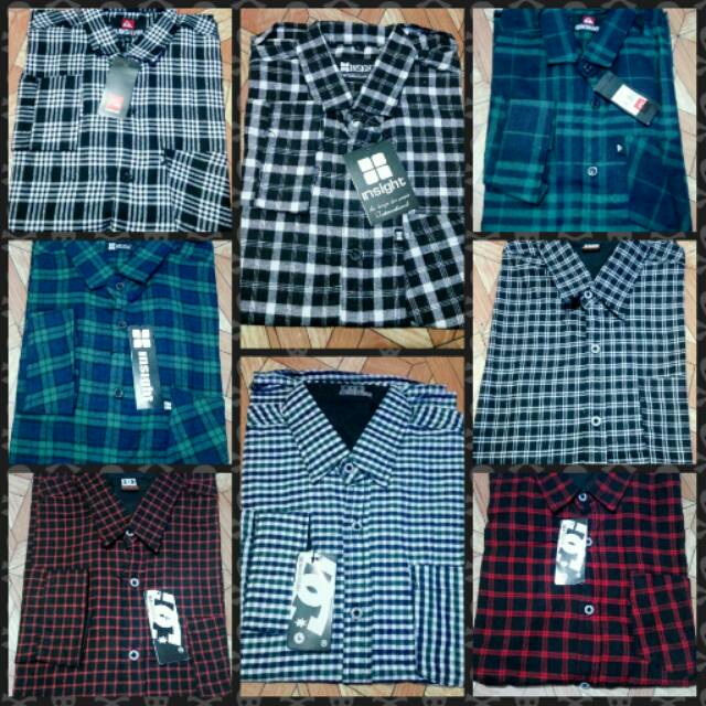 Grosir kemeja flanel