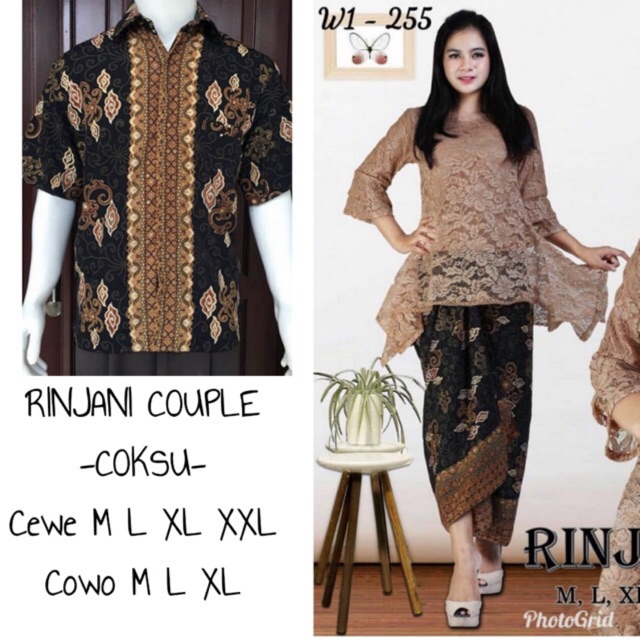 RINJANI COUPLE / KEBAYA COUPLE / KEBAYA MODERN / KEBAYA TUNANGAN