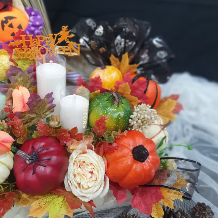 

Hampers halloween party pumpkin decoration 2