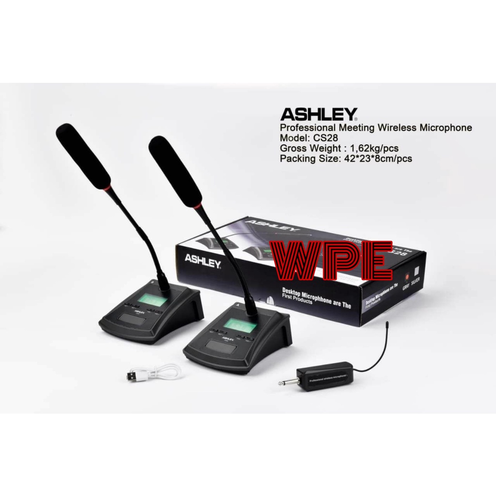 mic wireless podium conference ashley cs28/ashley cs 28 original