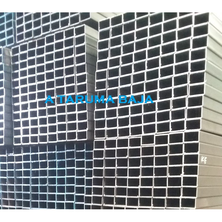 HOLLOW Galvanis 40 X 80 X 6 , Variant Tebal 1.0mm - 2.0mm , STALL Hollow Galvanis