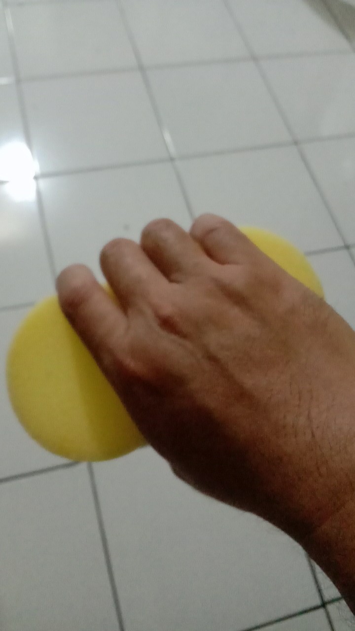 Spon Cuci Mobil Dan Motor Kuning - Busa Spons Sponge Cuci Mobil