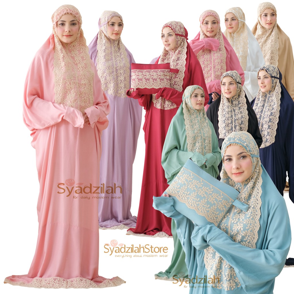 SYADZILAH - Mukena Terusan Dewasa Shireen