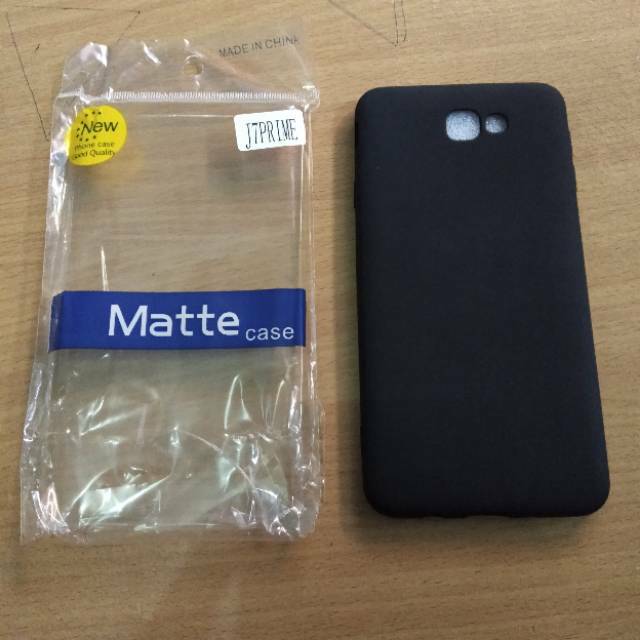 Soft Case SAMSUNG J7 PRIME - Softcase Slim Black Matte SAMSUNG J7 PRIME Blackmatte Case