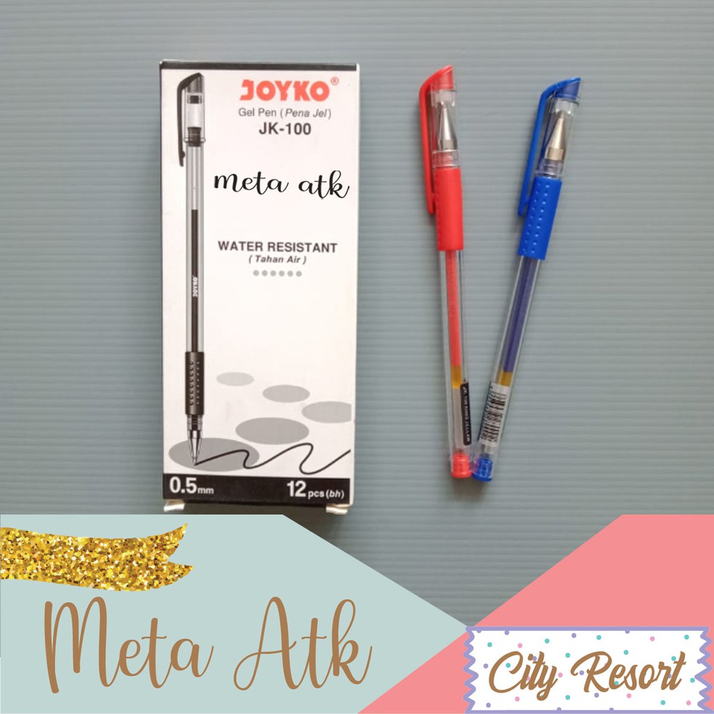 

Gel Pen / Pulpen / Pena Joyko JK-100 0.5 mm