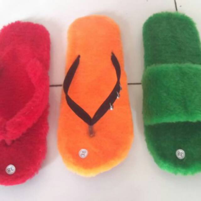 Grosir Sandal Bulu Cibaduyut