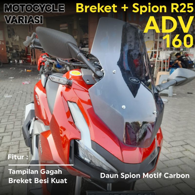 Spion ADV 160 Breket + Spion ADV 160 Model R25