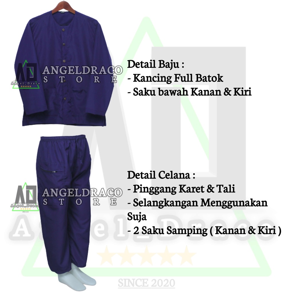 Baju  Pangsi Dewasa Pria Laki-laki Sunda Betawi Jumbo XXL 3XL 4XL