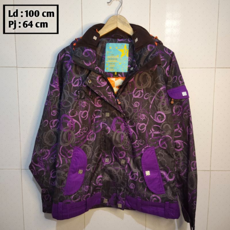 Felice preloved branded jaket pria wanita cewek cowok thrift pl bekas second jacket outdoor gunung