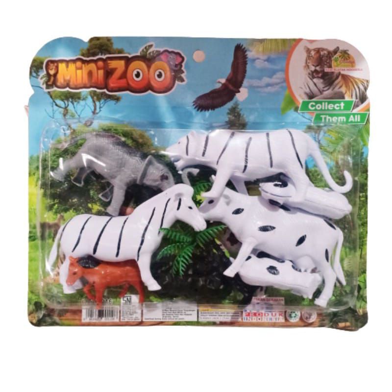 Mainan Anak Mini Zoo / Mainan Animals Edukasi
