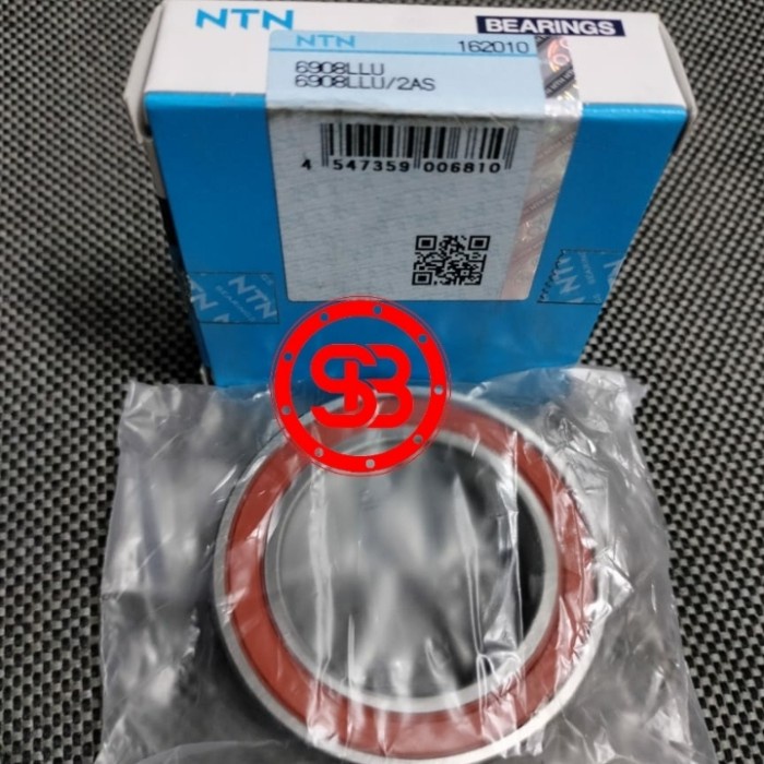 Ball bearing / laker / laher 6908 LLU - 6908 2RS NTN