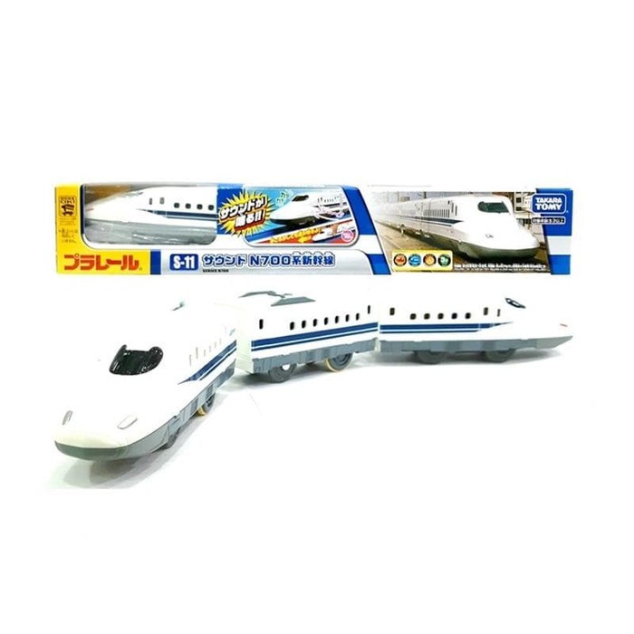 TOMICA TAKARA TOMY ORIGINAL PLARAIL S-11 N700 WITH SOUND SHINKANSEN