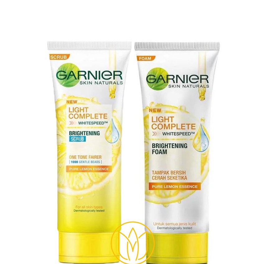 Garnier Bright Complete vit C Face Wash Scrub (NEW)