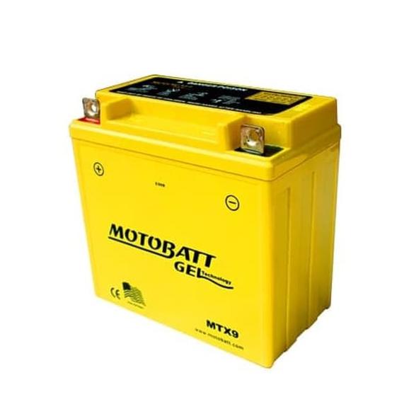 Aki Motobatt MTX9 Motobat Gel Accu Kering Motor Thunder 125 - Bajaj Pulsar 180 200 220