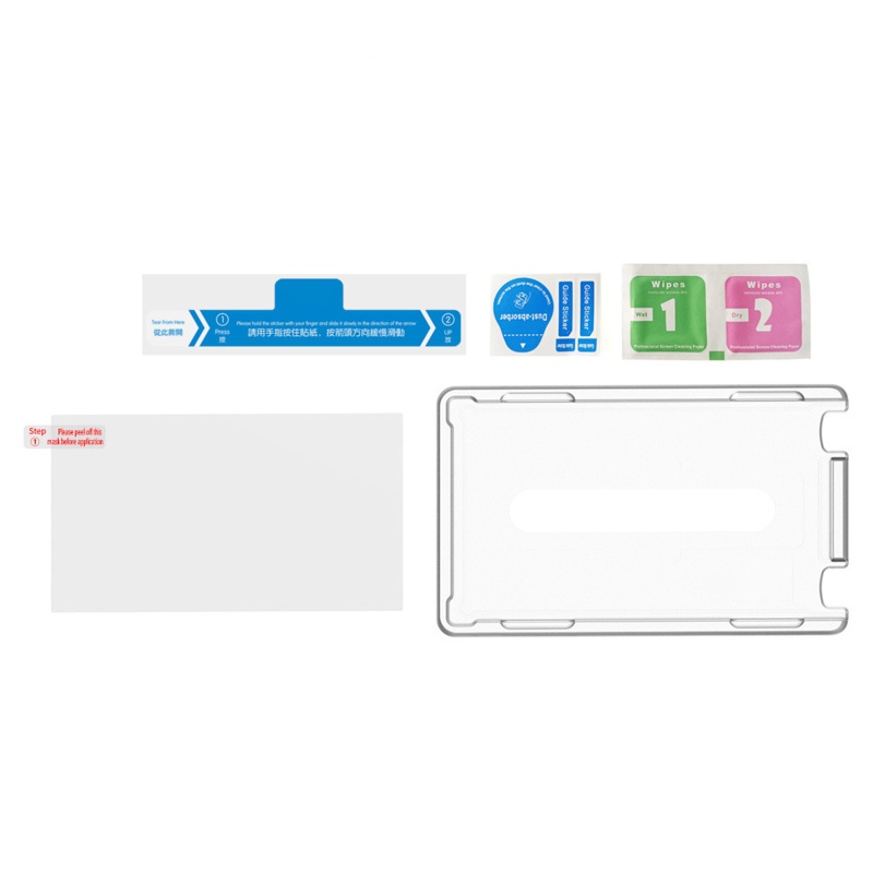 Btsg 9H Tempered Glass Screen Protector Film Pelindung Aksesoris Video Game Anti Gores Untuk NS Switch OLED Cons