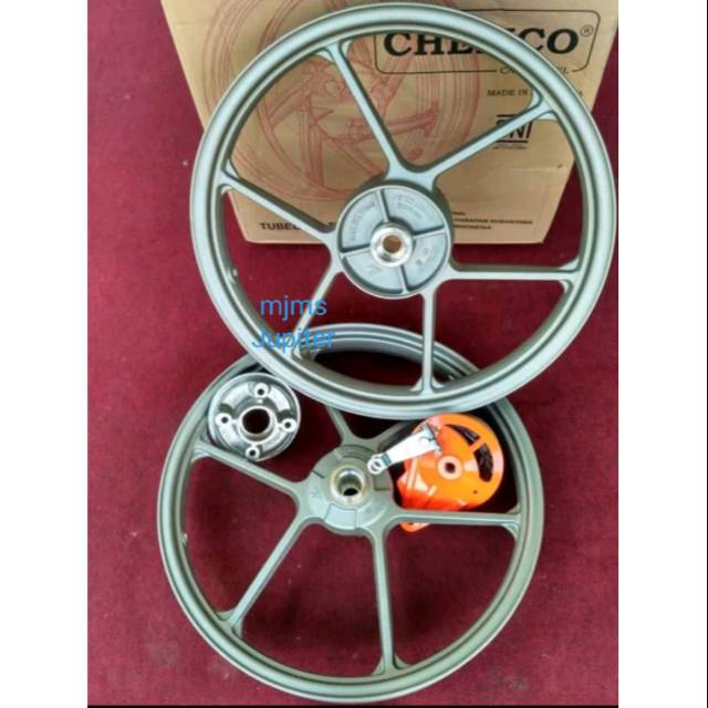 Velg racing BRT Chemco jupiter Z . Velg Jupiter Chemco BRT original velg racing BRT jupiter