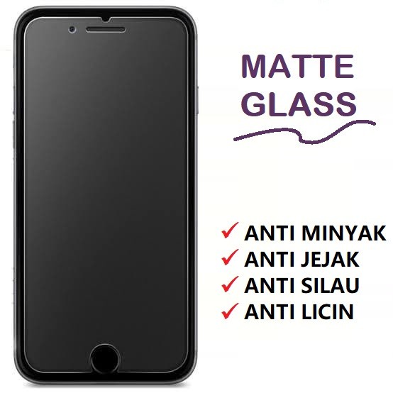 ANTI Glare Minyak Jejak Silau SAMSUNG M50 Matte Glass Dove Gores Grosir