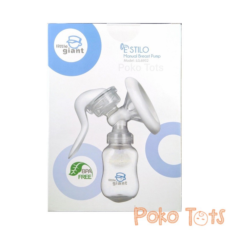 Little Giant Estilo Manual Breast Pump Pompa Asi Manual Estilo