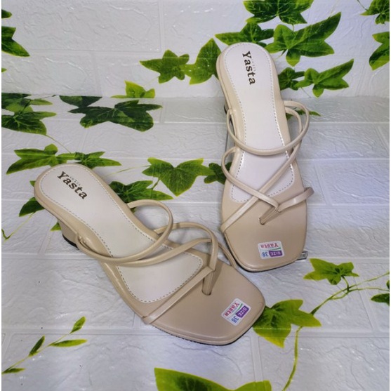 Sandal High Heels Pendek Remaja Original