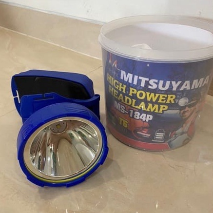 COD SENTER KEPALA LED HIGH POWER HEADLAMP MITSUYAMA 120W MS-184P CAHAYA PUTIH 120 WATT SUPER TERANG