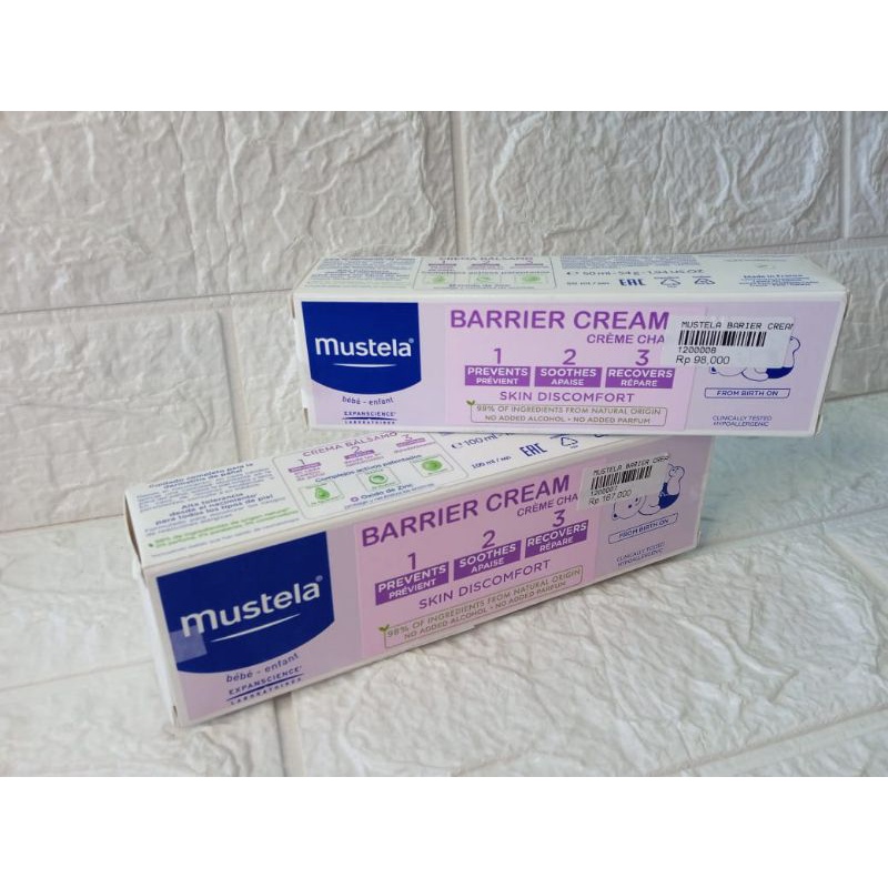 Mustela Barrier Cream 50 ml dan 100 ml