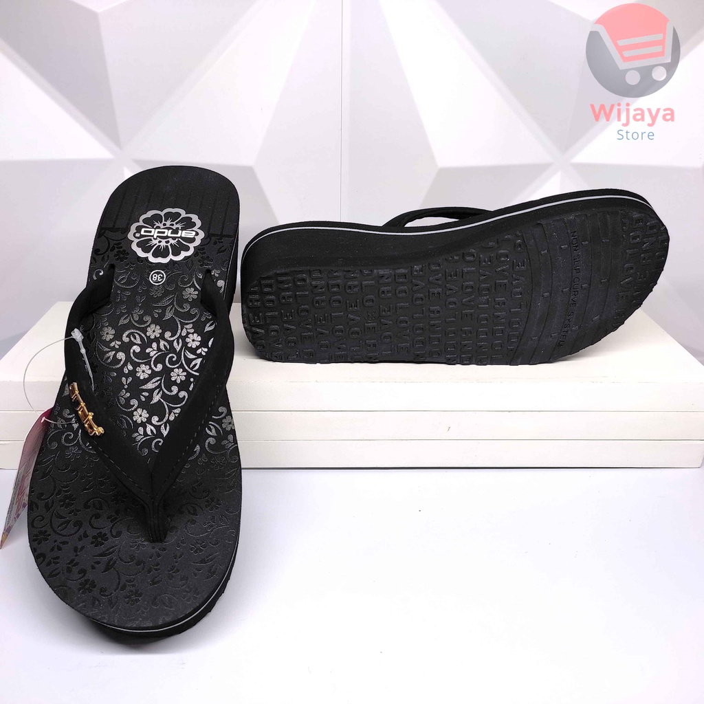 SANDAL WEDGES ANDO WANITA SENDAL TRENDY CEWEK PEREMPUAN NEW SAVIRA JOICE LISA