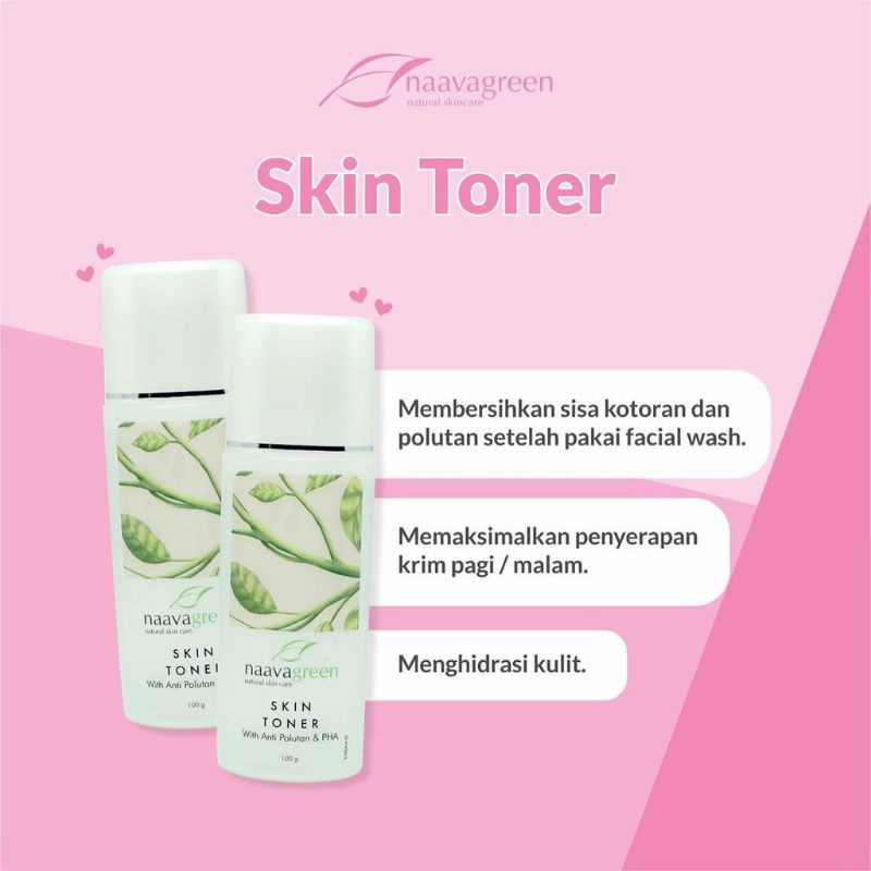 SKIN TONER NAAVAGREEN - ORIGINAL NAAVAGREEN SKINCARE