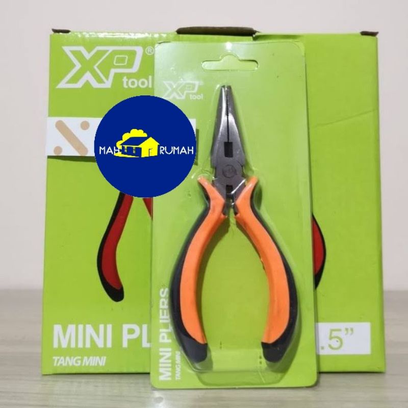 XP TOOL - TANG MINI KECIL 4.5&quot; 4,5 inch Kombinasi Lancip Potong Knip Karet @1pcs